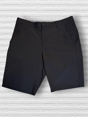 Puma Black Flat-Front Men's Golf Athletic Shorts Sz 32